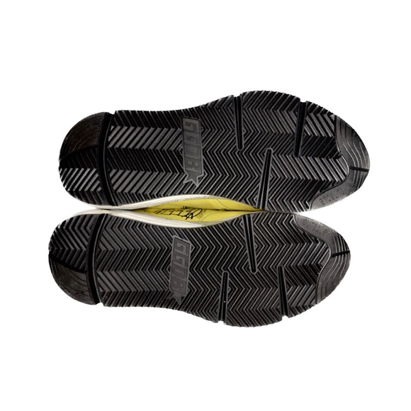 GOLDEN GOOSE WMNS Running Sole in Yellow Nappa with pink glitter star US8/EU38 - Picture 6 of 10